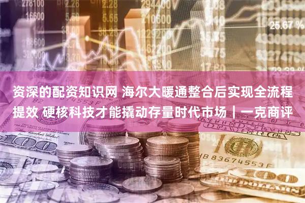 资深的配资知识网 海尔大暖通整合后实现全流程提效 硬核科技才能撬动存量时代市场｜一克商评